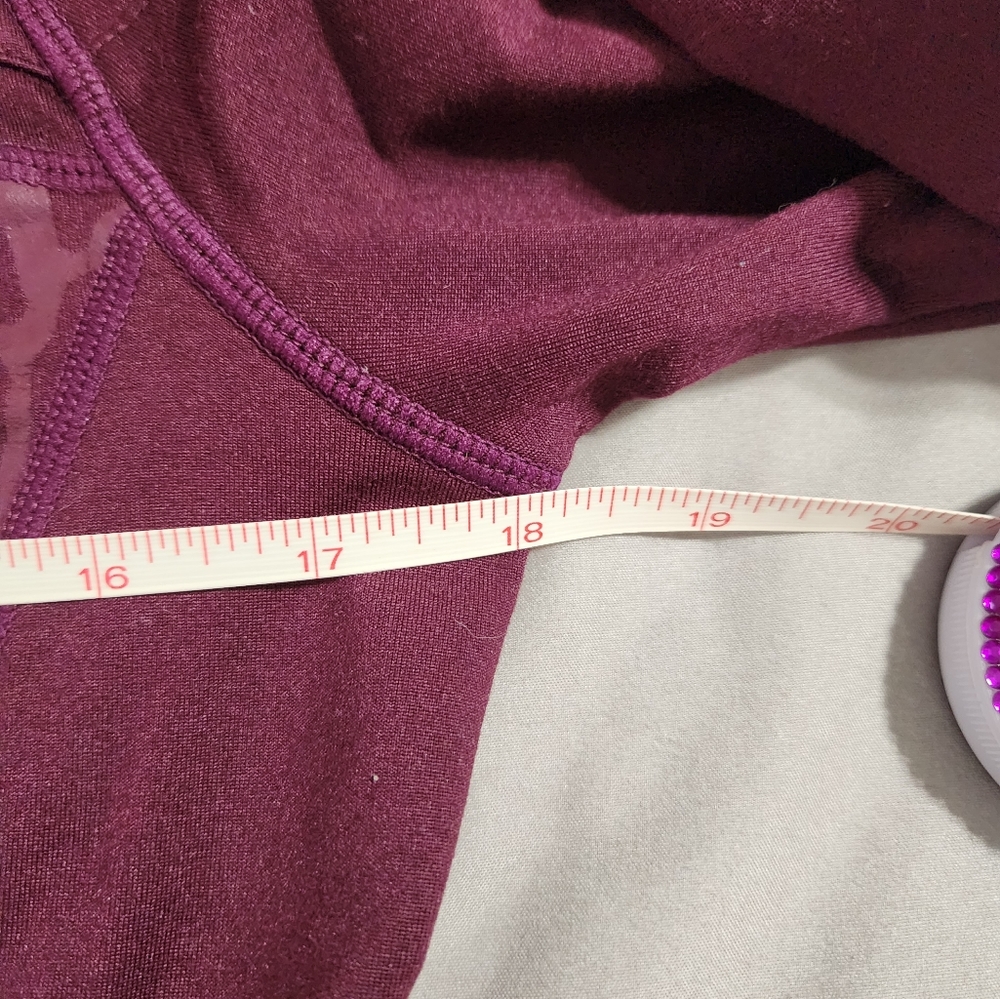 Fabletics Purple Flower Pattern Front Track Jacket - image 6